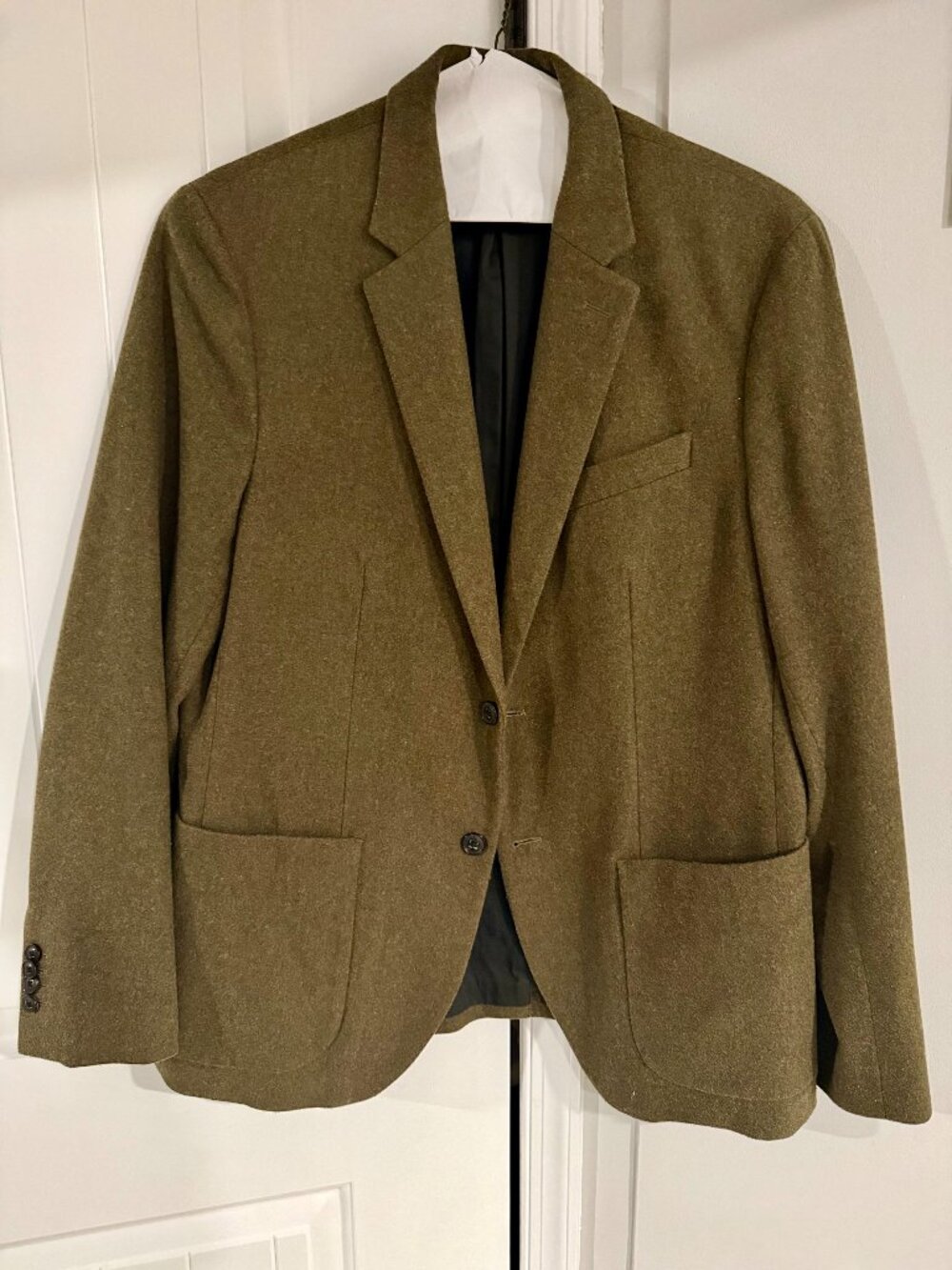 Banana Republic Heritage Mario Bellucci Italian Wool Sport Coat Blazer 42R